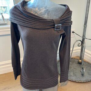 Pretty Taupe Sweater - Medium